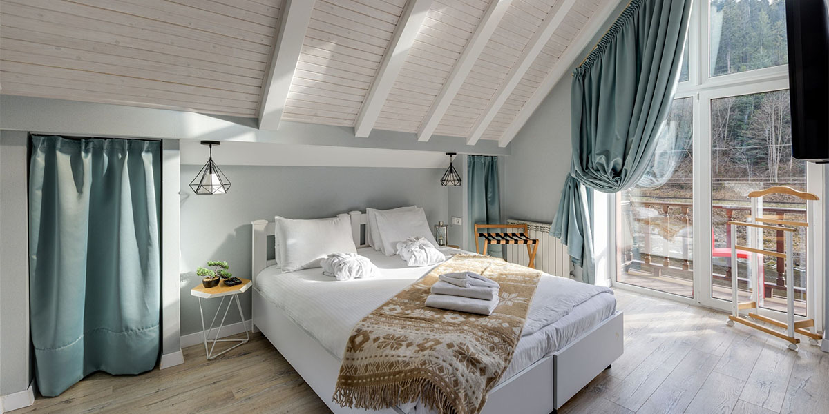 cozy upstairs bedroom