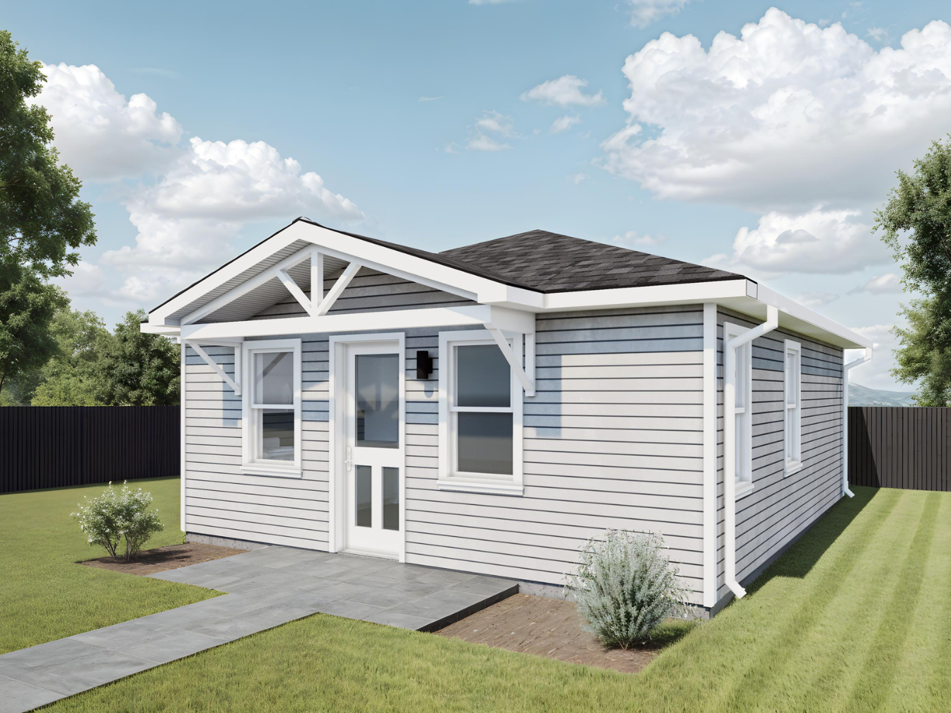 1 Bedroom with 1 Bathroom - 480 Square Foot